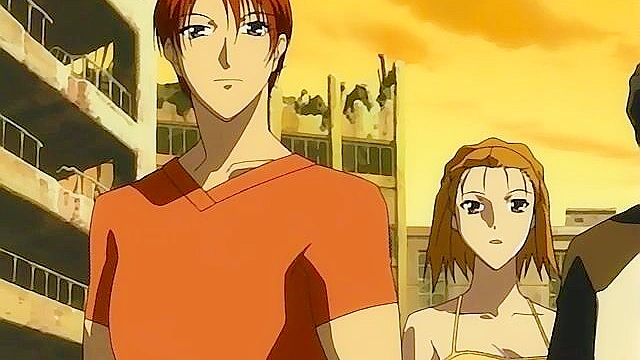 Tied up anime sex slave gets her mouth fucked and throat used