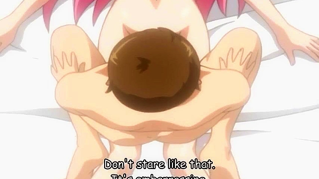 Magical girls slides her wet pussy down on a guys throbbing boner