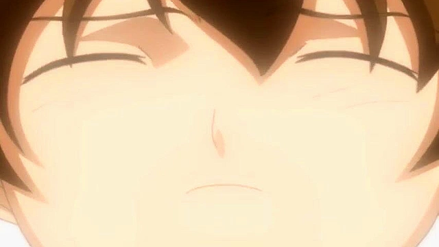 Magical girls slides her wet pussy down on a guys throbbing boner