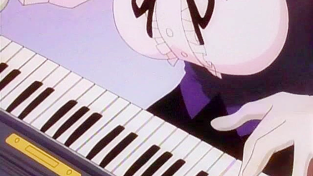 Pianist - Romantic couple have sex in old school hentai with storyline