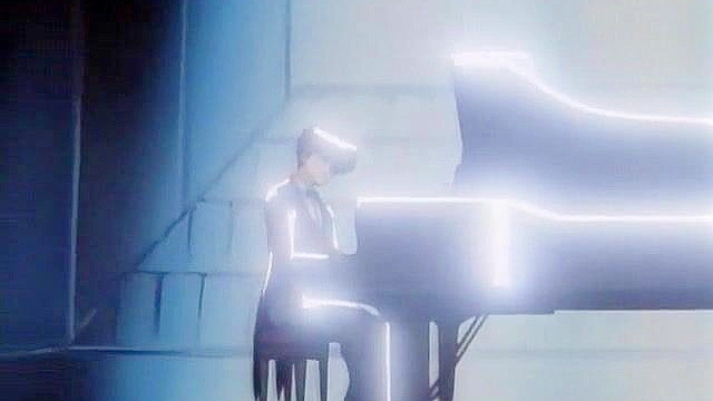 Pianist - Romantic couple have sex in old school hentai with storyline