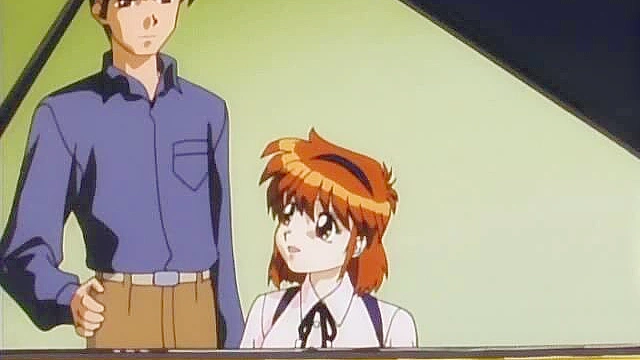 Pianist - Romantic couple have sex in old school hentai with storyline