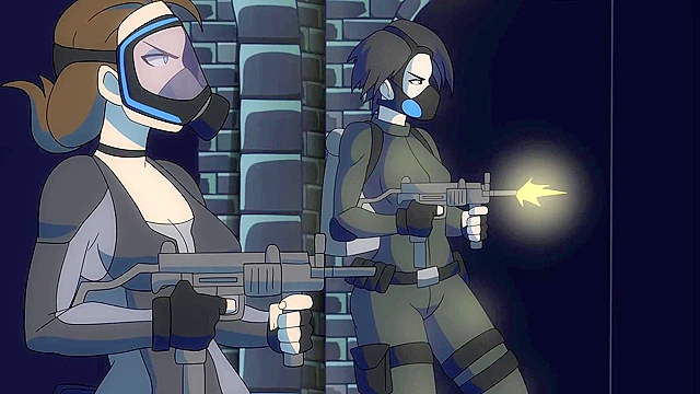 The Ultimate Licker - Pussy licking monster tongue fucks Resident Evil girls