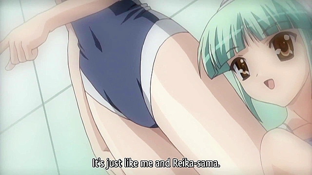 Spring Love Maiden 2 - Petite hentai schoolgirl sister takes cumshot by big bro