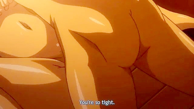 School peeper has three anime schoolgirls riding his dick at once