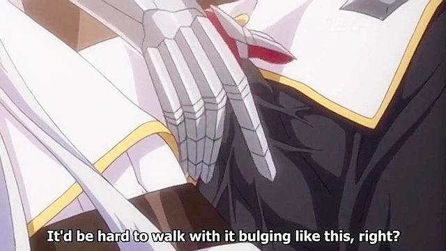 Busty hentai schoolgirl gets throbbing dick in her tight virgin pussy