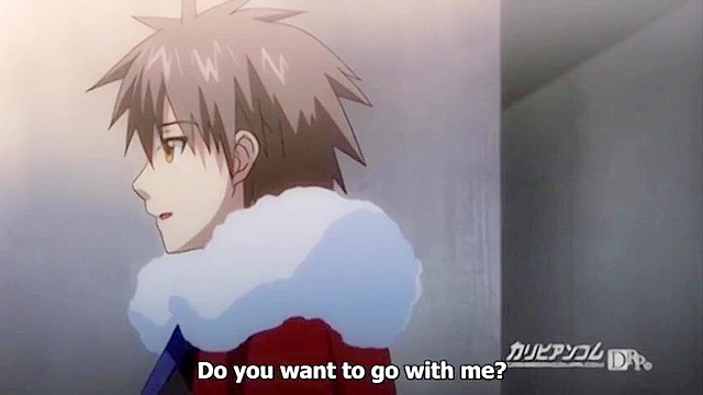 Busty hentai schoolgirl gets throbbing dick in her tight virgin pussy