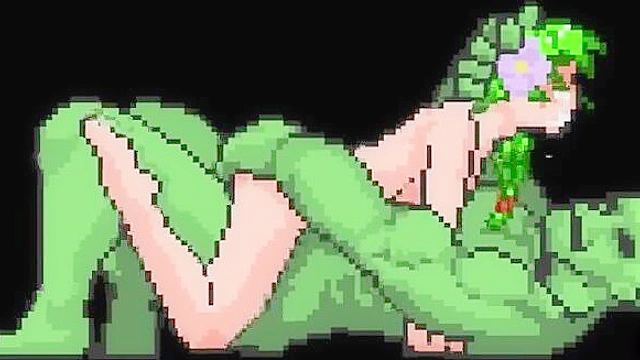 Video game babe gets fucked by all sorts of monsters and beasts