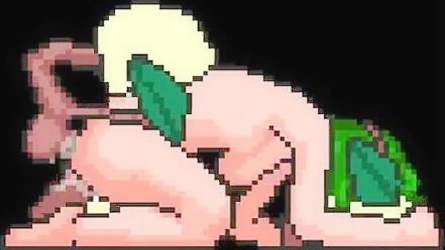 Video game babe gets fucked by all sorts of monsters and beasts