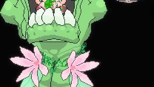 Video game babe gets fucked by all sorts of monsters and beasts