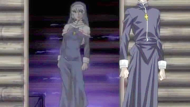 Dark Chapel 2 - Chained up nun gets gangbanged in hentai porn dungeon