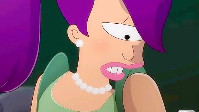 Futurama Fry finally gets to fuck Leela on a ship