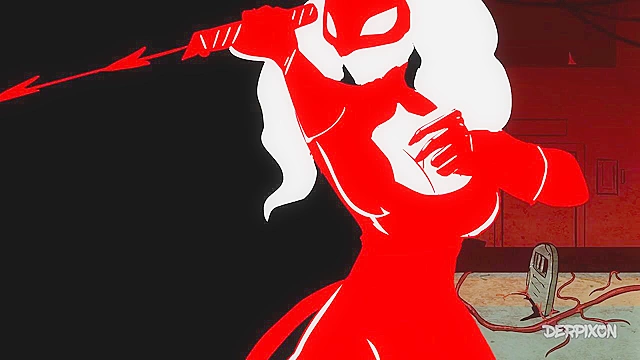 Persona 5 HeartSwitch - Nerdy gamer girl banged hard while playing VR game - cartoon porn