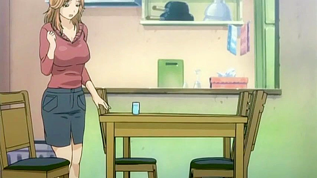 Horny hentai housewife gets herny thinking about cheating on her husband