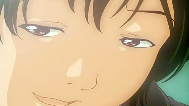 Horny hentai housewife gets herny thinking about cheating on her husband