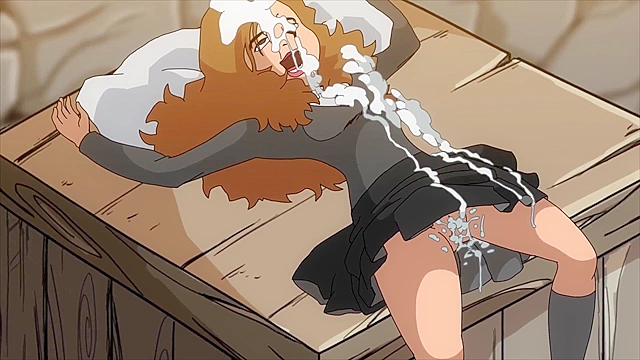 Hagrid destroys Hermione's tight teen pussy