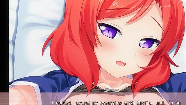 Push your cock into the deepest part of Maki's virgin pussy and cum inside