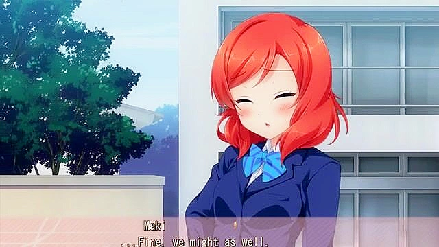 Push your cock into the deepest part of Maki's virgin pussy and cum inside