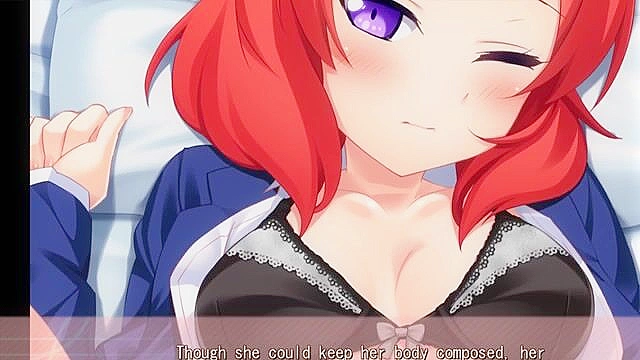 Push your cock into the deepest part of Maki's virgin pussy and cum inside