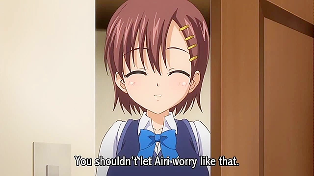 Demon Father Rebuild 3 - Dirty anime dad gets double blowjob from daughters