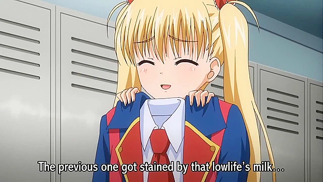 Demon Father Rebuild 3 - Dirty anime dad gets double blowjob from daughters