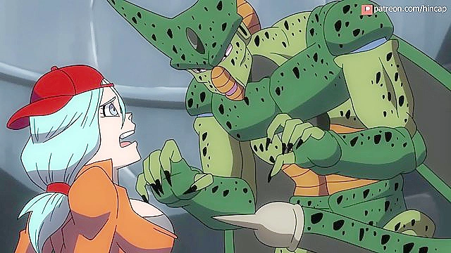 The Perfect Cell (full video) - Cell fucks all the dragonball girls to become complete