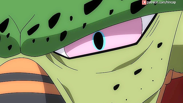 The Perfect Cell (full video) - Cell fucks all the dragonball girls to become complete