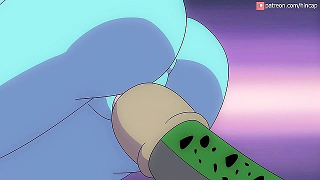 The Perfect Cell (full video) - Cell fucks all the dragonball girls to become complete