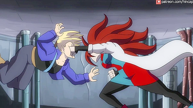 The Perfect Cell (full video) - Cell fucks all the dragonball girls to become complete