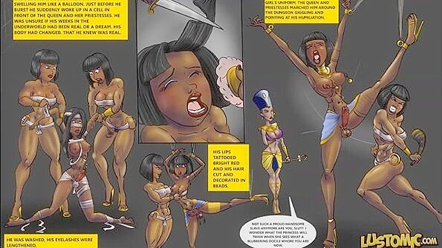 Futanari Trap Tranny Comixxx pack 2 Redhead battles a brunette