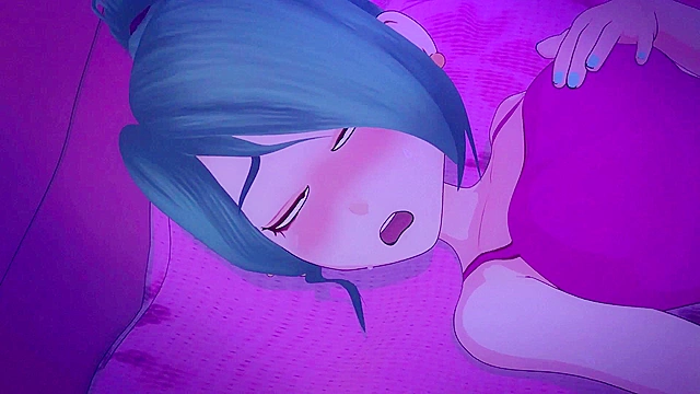 Meru the Succubus 3 - Cartoon schoolgirl masturbates fantasizing about cute guys