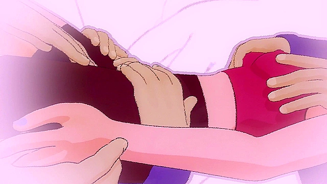 Meru the Succubus 3 - Cartoon schoolgirl masturbates fantasizing about cute guys