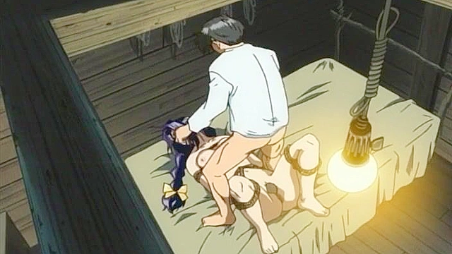 Pleasure House 1 - Apartment widow becomes hentai bdsm sex slave for younger tenant