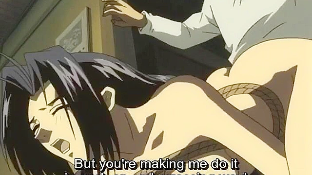 Pleasure House 1 - Apartment widow becomes hentai bdsm sex slave for younger tenant