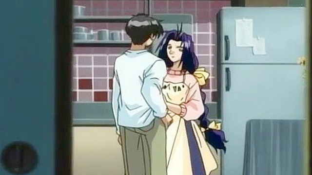 Pleasure House 1 - Apartment widow becomes hentai bdsm sex slave for younger tenant