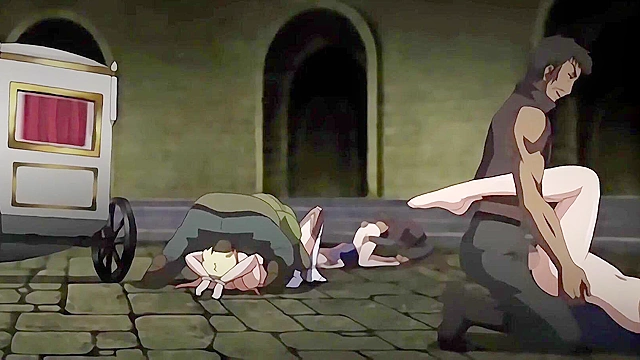 Kuroinu 6 - Hentai nuns get gangbanged and facialed by invading thugs