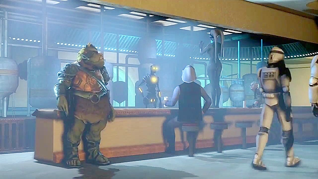 Star Wars: Force Inside and Unleashed - Jedi Rey gets fucked by Jawas and monster aliens