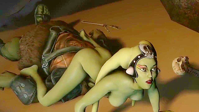 Star Wars: Force Inside and Unleashed - Jedi Rey gets fucked by Jawas and monster aliens