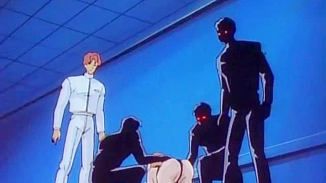 Schoolgirl gets a vibrator shoved up her butt while giving a blowjob