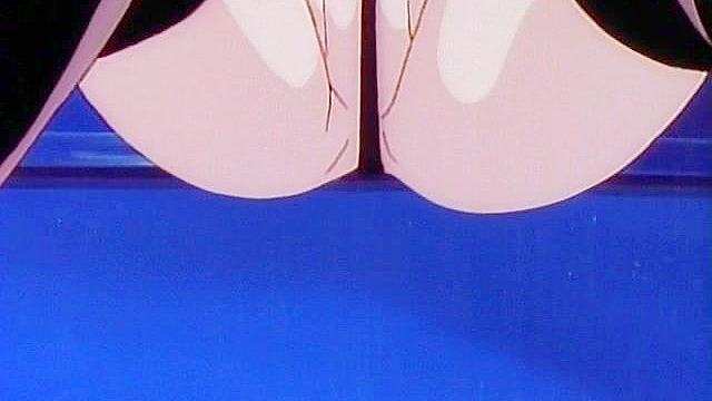 Schoolgirl gets a vibrator shoved up her butt while giving a blowjob