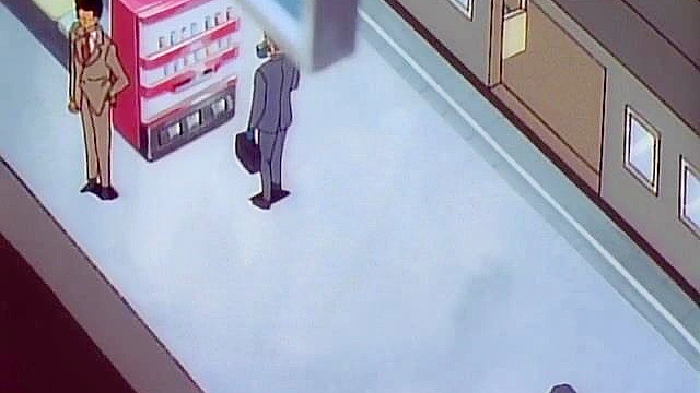 Schoolgirl gets a vibrator shoved up her butt while giving a blowjob