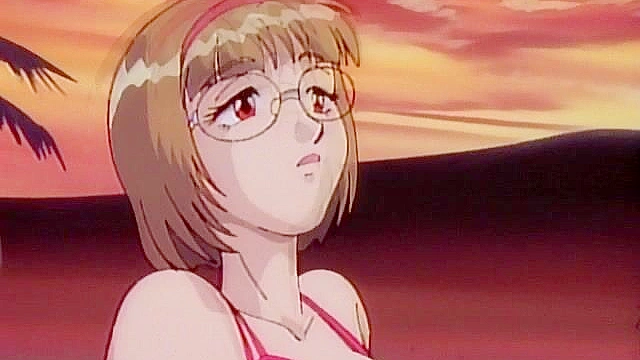 Schoolgirl gets a vibrator shoved up her butt while giving a blowjob