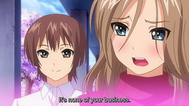 Menkui! 1 - Bitchy hentai schoolgirl orders student to lick her feet and pussy