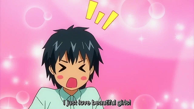 Menkui! 1 - Bitchy hentai schoolgirl orders student to lick her feet and pussy