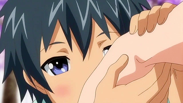 Menkui! 1 - Bitchy hentai schoolgirl orders student to lick her feet and pussy