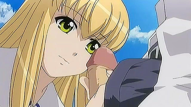 Teen guy gets his dick sucked in the park by horny love club president