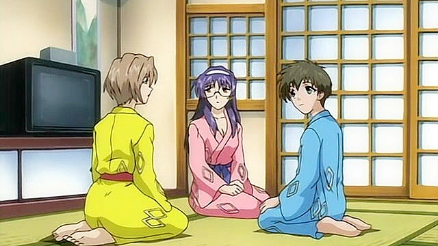 Smart student gets face fucked while tied up