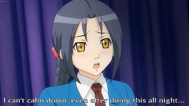 Hentai schoolgirl begs for her senpai to slam his thick cock in her