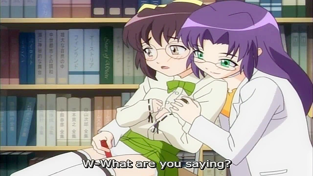 Cute cartoon redhead fucks her boyfriend in the school nurse's office