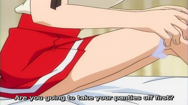 Cute cartoon redhead fucks her boyfriend in the school nurse's office